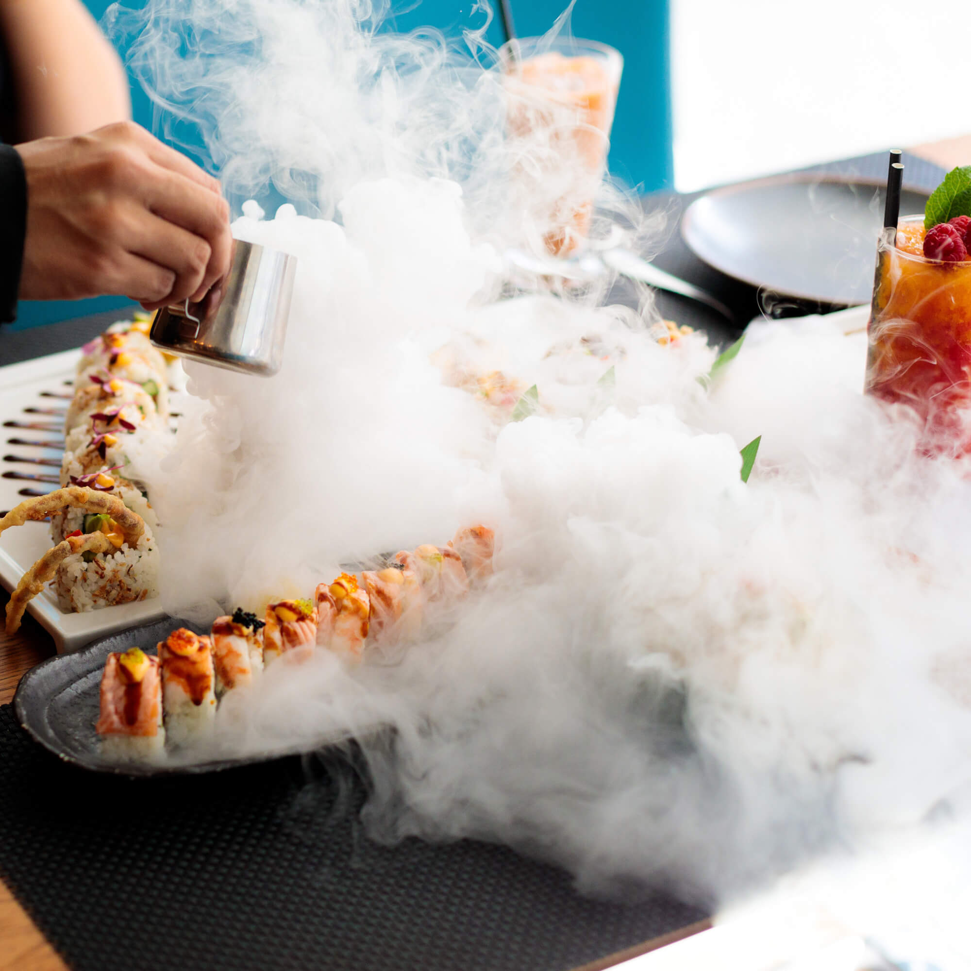 Some rolls on the wild side at tank sushi